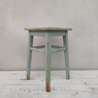 Miniatura dell'articolo Sgabello rurale vintage Sgabello rurale rustico vintage n.411