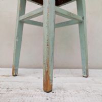 Miniatura dell'articolo Sgabello rurale vintage Sgabello rurale rustico vintage n.411