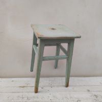 Miniatura dell'articolo Sgabello rurale vintage Sgabello rurale rustico vintage n.411