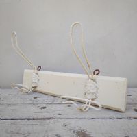 Miniatura dell'articolo Appendiabiti da parete rurale in legno vintage - Oggetto n.259