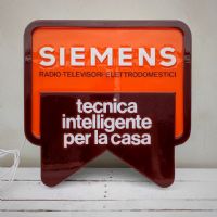 Miniatura dell'articolo Insegna luminosa SIEMENS anni 70 - Oggetto n.53