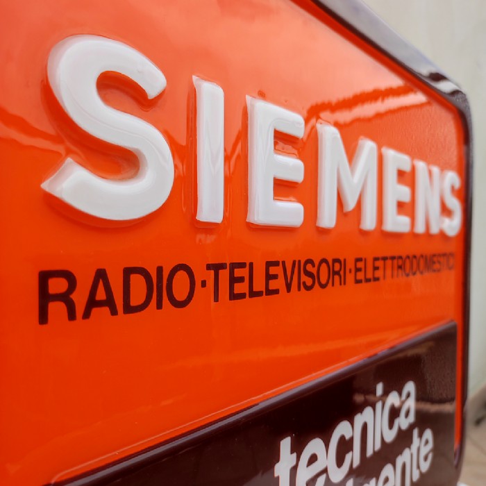 Miniatura dell'articolo Insegna luminosa SIEMENS anni 70 - Oggetto n.53