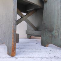 Ingrandisci l'immagine Miniatura dell'articolo Sgabelli industriali Sgabelli (2) industriali in legno vintage n.364