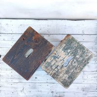 Ingrandisci l'immagine Miniatura dell'articolo Sgabelli industriali Sgabelli (2) industriali in legno vintage n.364