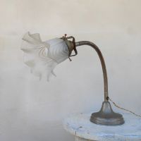 Ingrandisci l'immagine Miniatura dell'articolo Lampada da scrivania Lampada da scrivania Art-Deco Vintage n.450