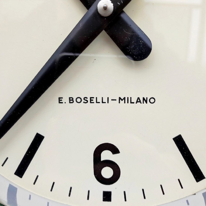 Miniatura dell'articolo Orologio industriale E.Boselli Milano Vintage - Oggetto n.57