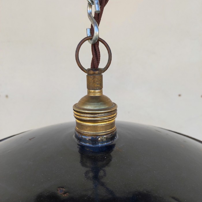 Miniatura dell'articolo Lampada industriale a sospensione vintage D30 - Oggetto n.315