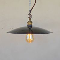Miniatura dell'articolo Lampada industriale a sospensione vintage D30 - Oggetto n.315