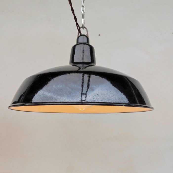 Lampade industriali a sospensione Philips vintage (coppia) D30 - foto 5