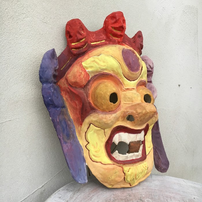 Miniatura dell'articolo Maschera orientale di cartapesta - Oggetto n.140