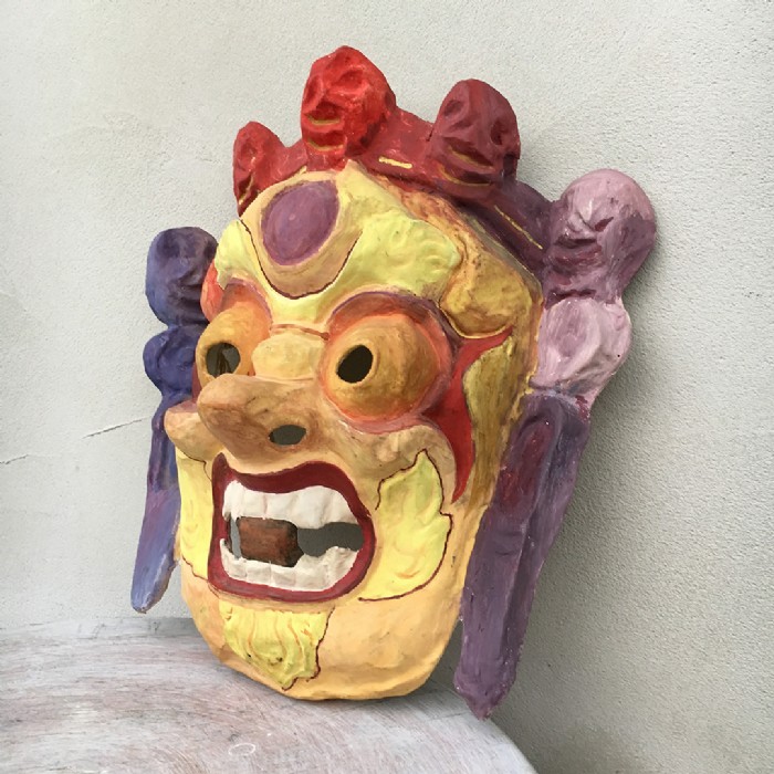 Miniatura dell'articolo Maschera orientale di cartapesta - Oggetto n.140