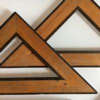 Miniatura dell'articolo Squadrette e righelli in legno - Oggetto n.142