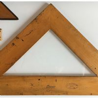Miniatura dell'articolo Squadrette e righelli in legno - Oggetto n.142