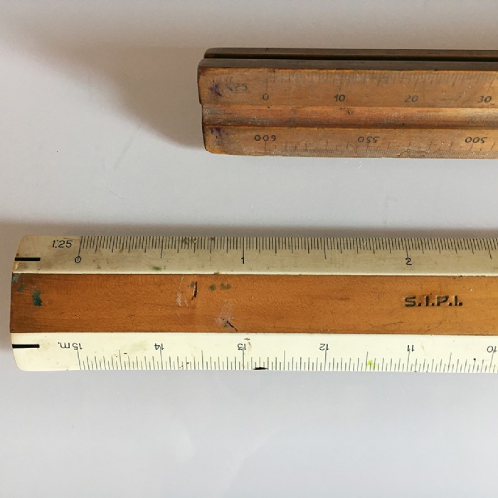 Miniatura dell'articolo Squadrette e righelli in legno - Oggetto n.142