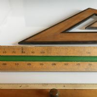 Miniatura dell'articolo Squadrette e righelli in legno - Oggetto n.142