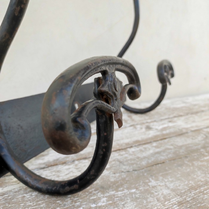 Passa il mouse sull'immagine per ingrandire Appendiabiti da parete rurale vintage - foto 7