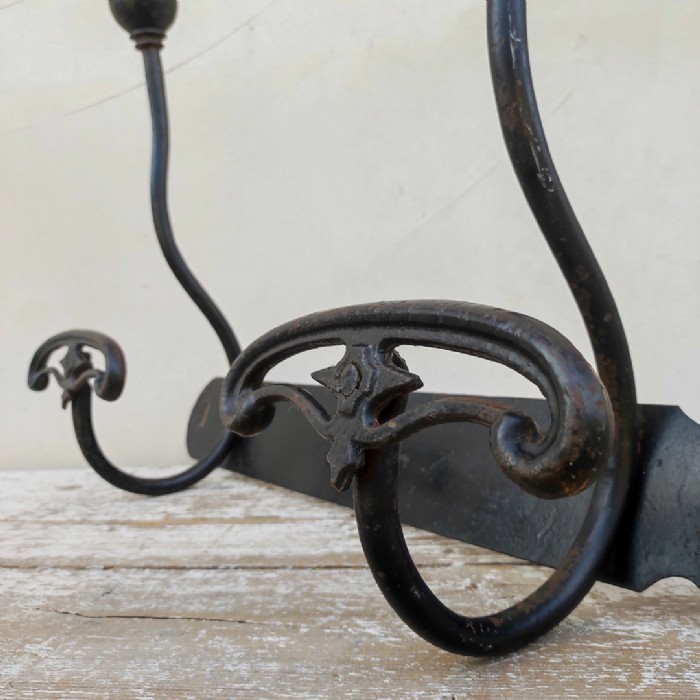 Passa il mouse sull'immagine per ingrandire Appendiabiti da parete rurale vintage - foto 11
