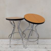Sgabello di modernariato vintage n�NaN di colore Misto