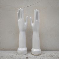 Miniatura dell'articolo Forme per guanti industriali coppia vintage - Oggetto n.281